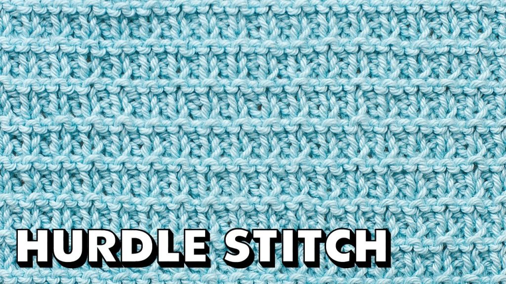 HURDLE STITCH