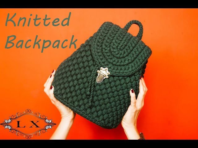 Knitted Backpack