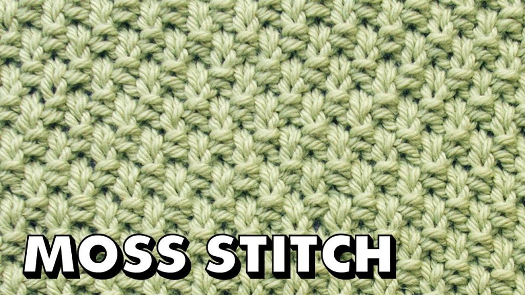 MOSS STITCH Pattern