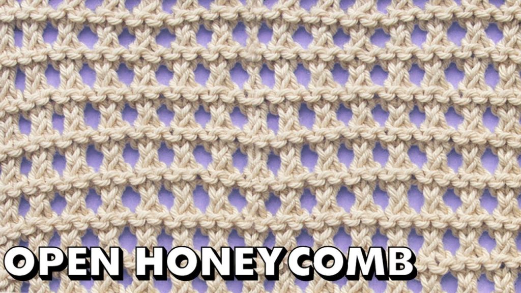 OPEN HONEYCOMB STITCH