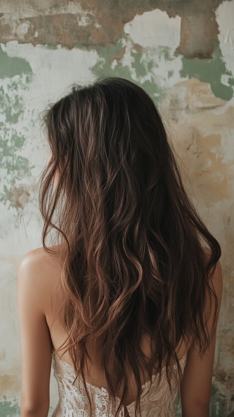 Effortless Beachy Waves: The Ideal Style for a Relaxed, Boho Vibe