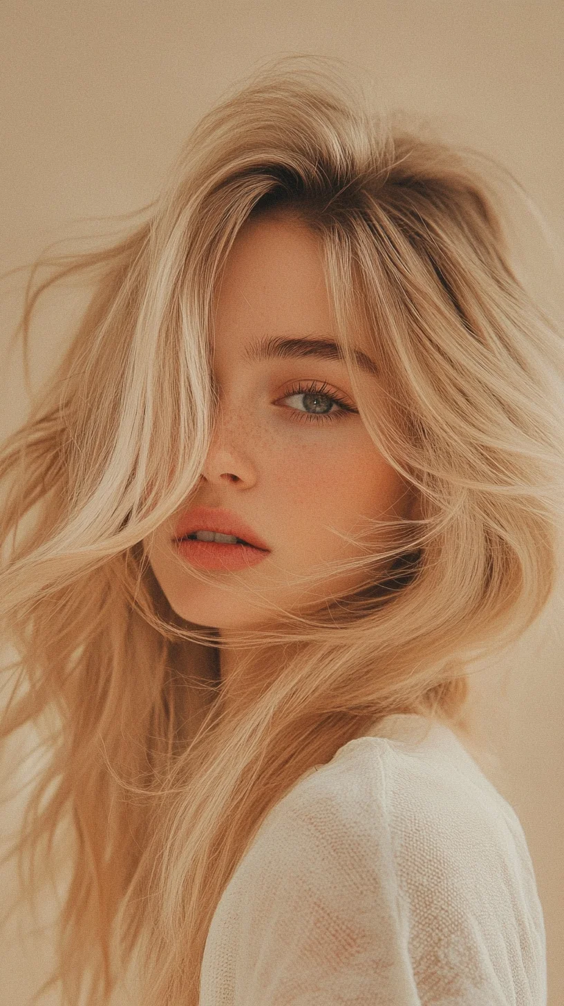 Effortless Beachy Waves: Unleash Your Inner Mermaid with This Luscious Hairstyle