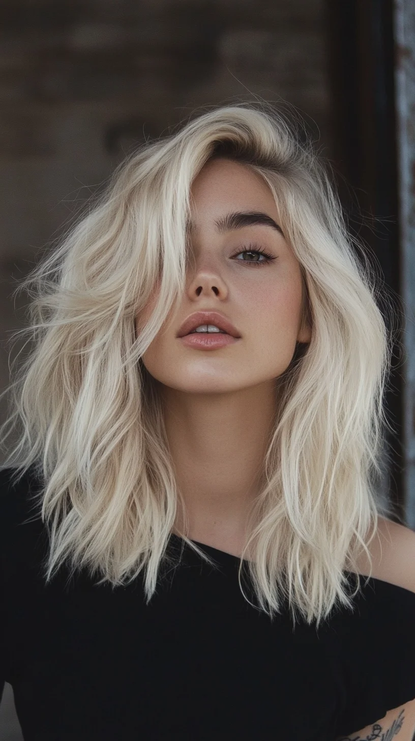 Effortless Beachy Waves with a Modern Blonde Twist