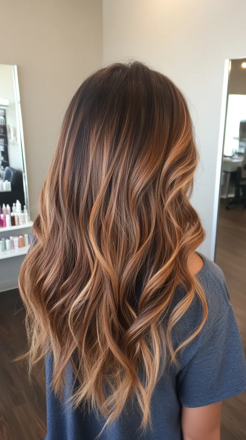 Effortless Beachy Waves with Gorgeous Balayage Highlights