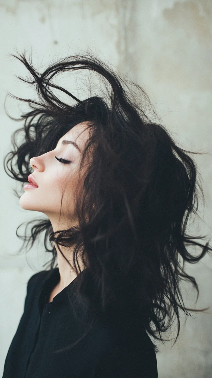 Effortless Volume: Embrace the Textured, Windswept Look