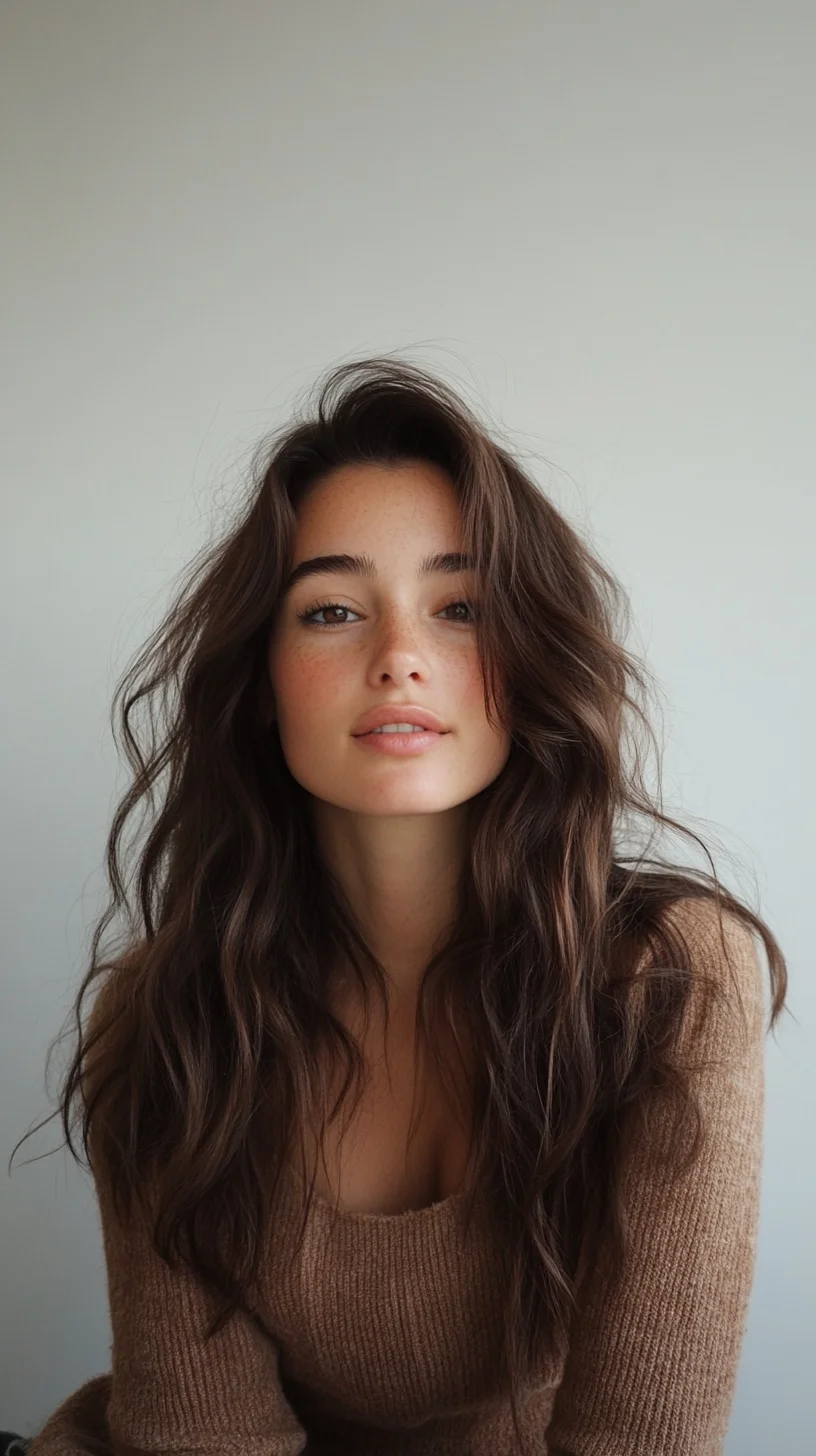 effortless waves embrace volume and texture for a bohemian chic look