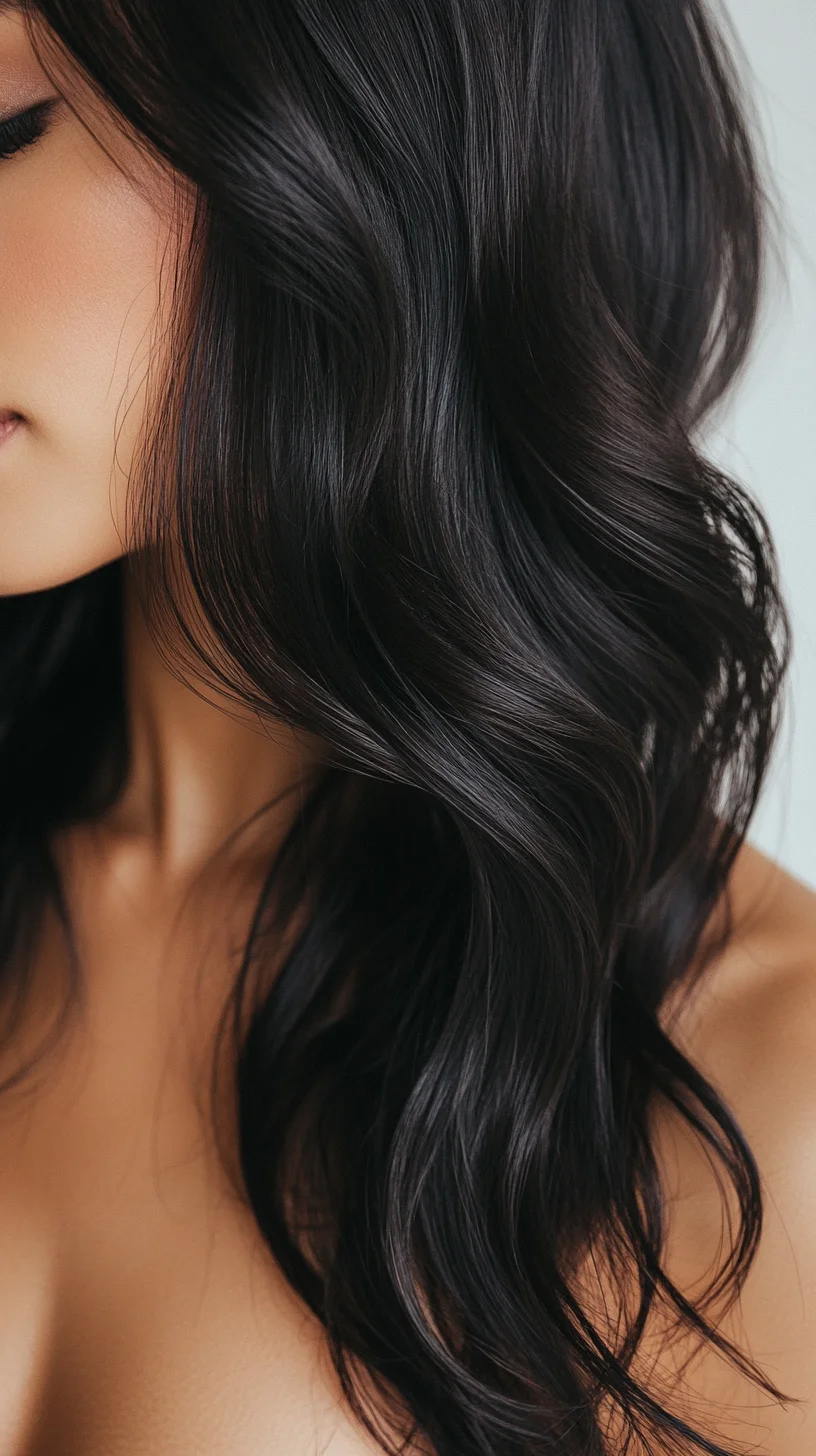 Effortless Waves: The Perfect Blend of Glamour and Natural Sophistication