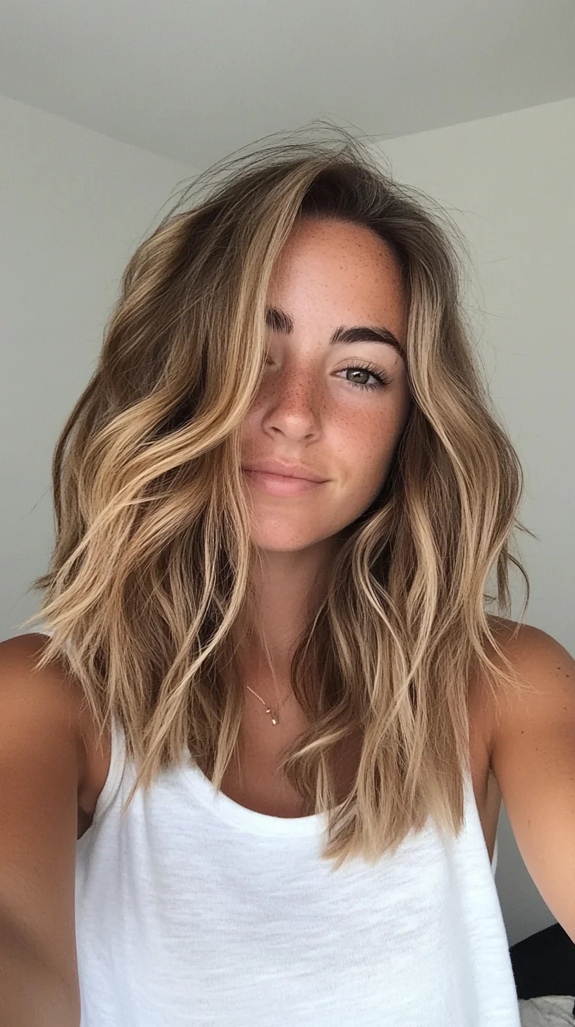 Effortlessly Chic Beach Waves: Perfect for a Relaxed, Everyday Look