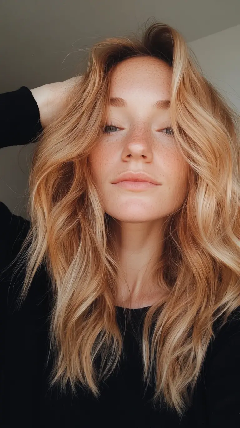 effortlessly chic beach waves the perfect blend of texture and volume