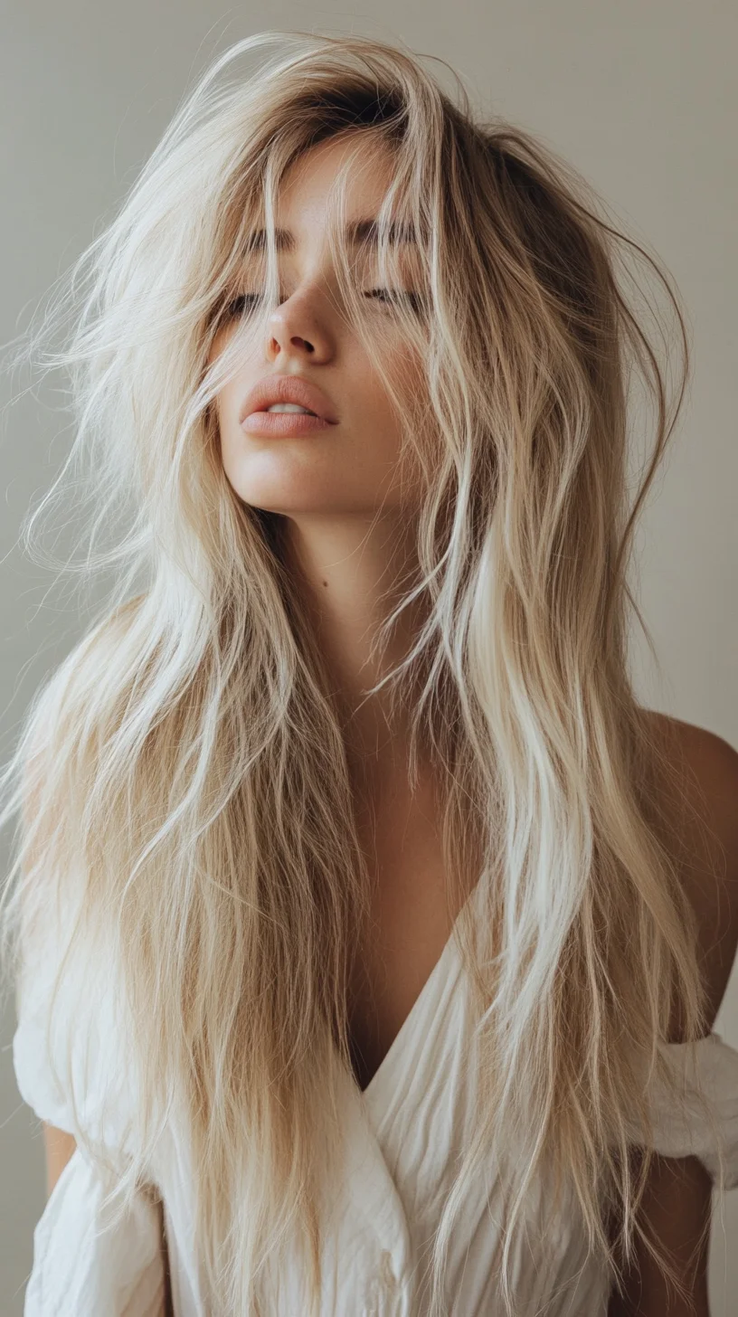 Effortlessly Chic Beach Waves: The Perfect Carefree Hairdo