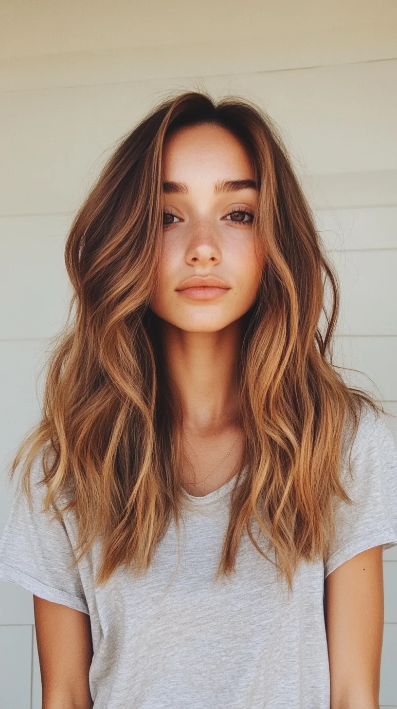 Effortlessly Chic Beachy Waves: Your Go-To Summer Hairdo