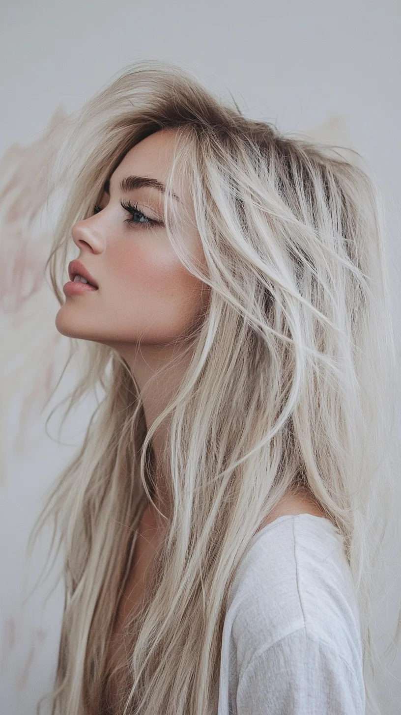 Effortlessly Chic: Embrace the Fluffy Textured Waves for a Stunning Look