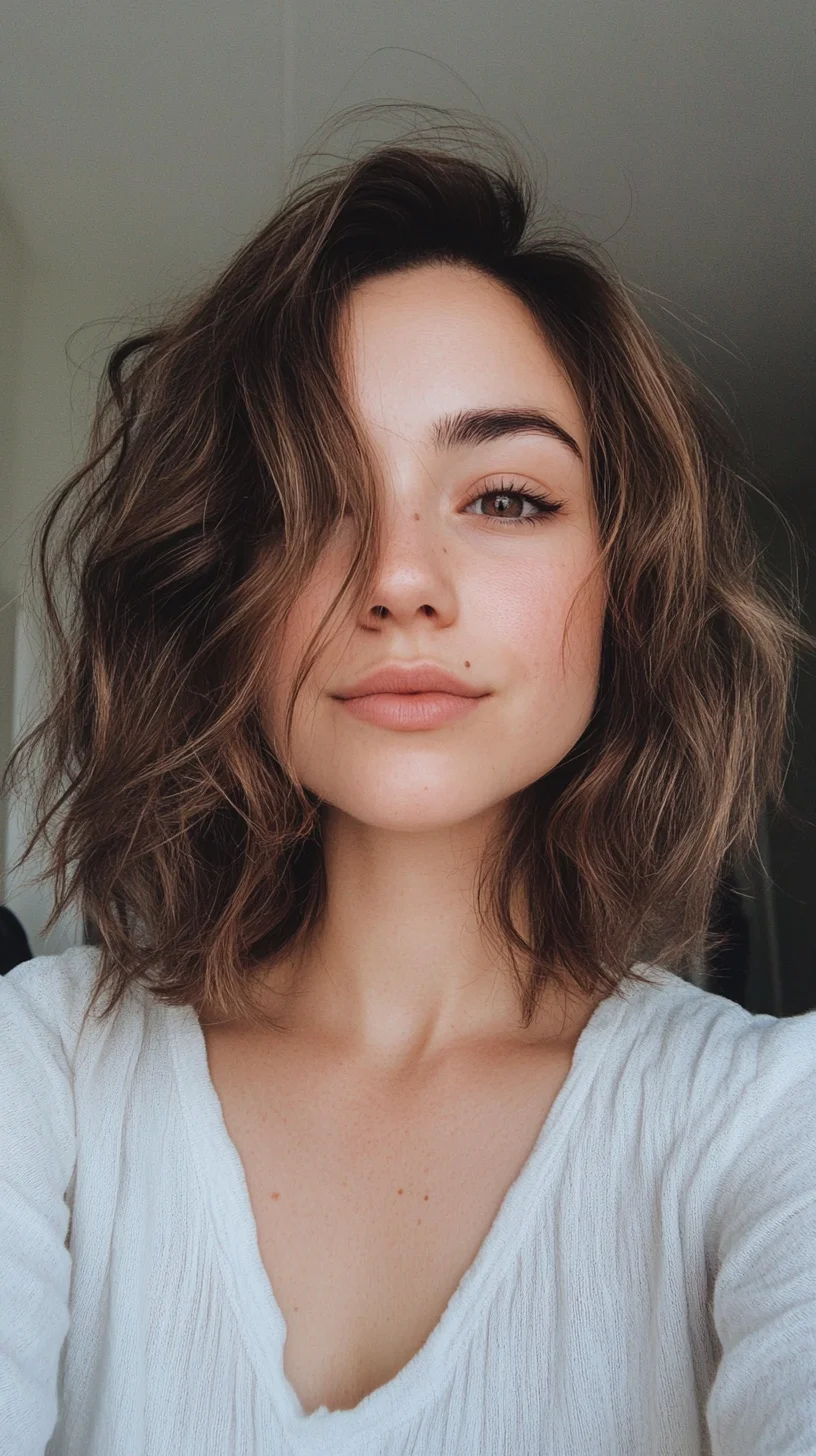 Effortlessly Chic: Embrace the Luscious Waves of the Modern Bob