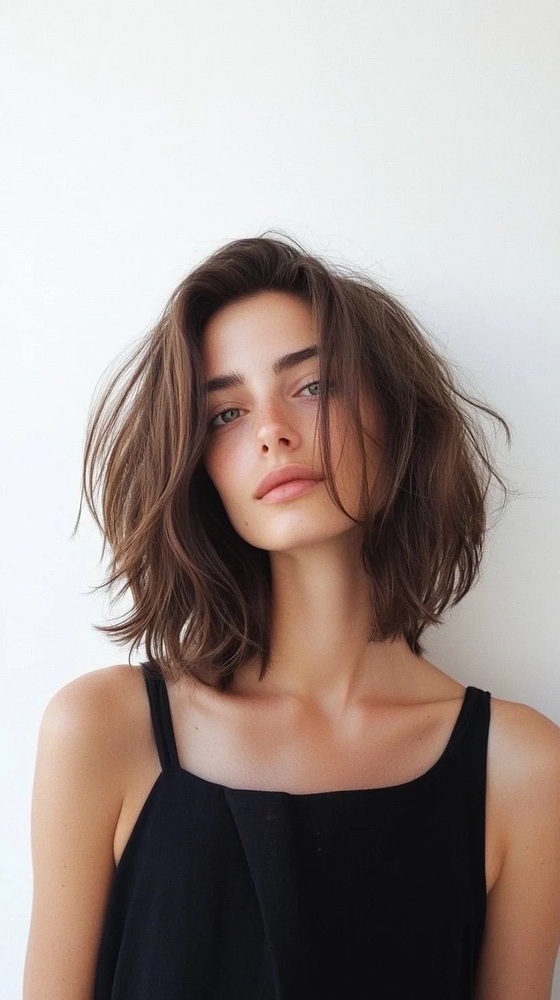 Effortlessly Chic: Embrace the Modern Bedhead Bob for a Fresh Look