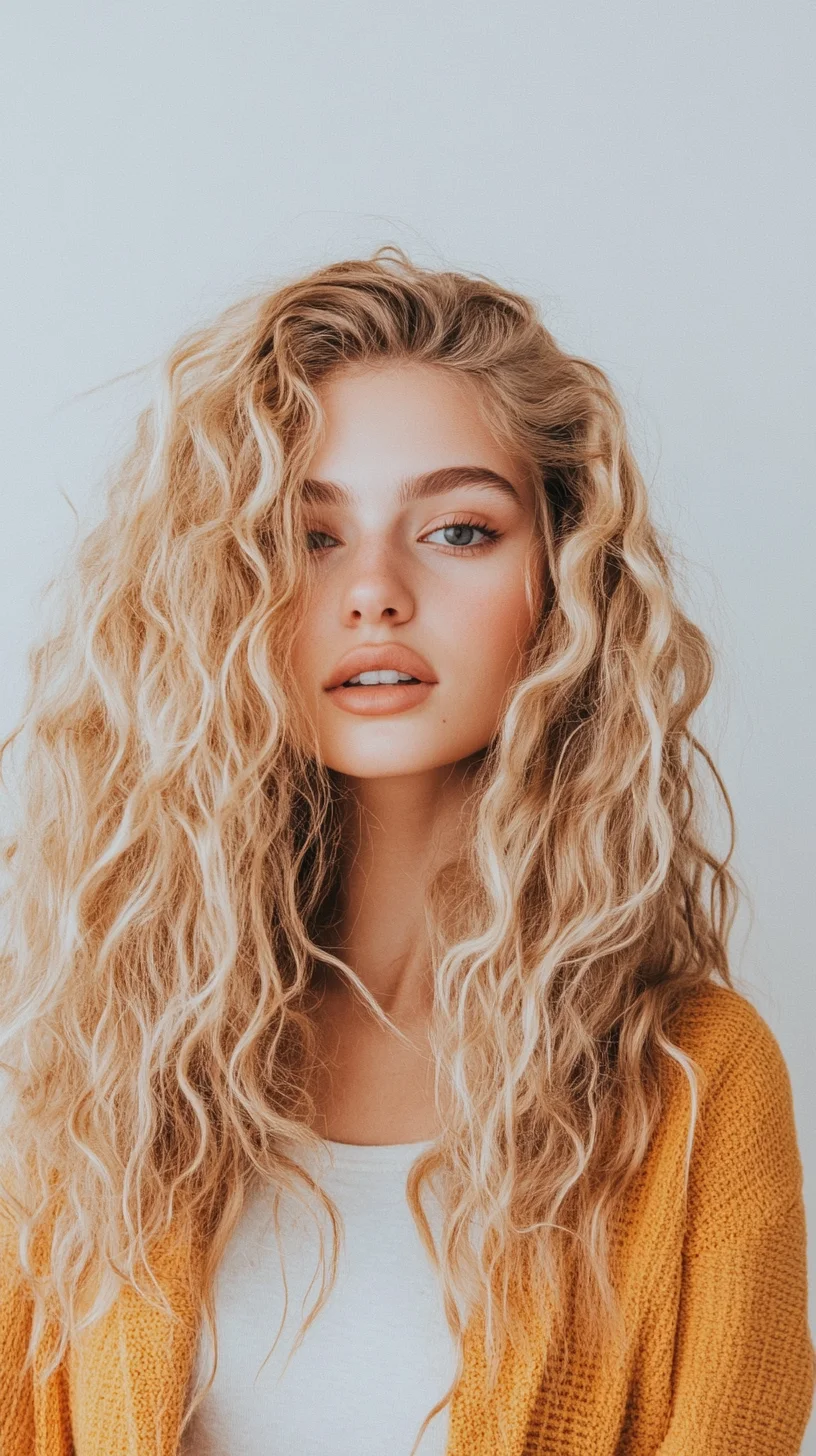 Effortlessly Chic: Embrace the Wild Beauty of Textured Waves