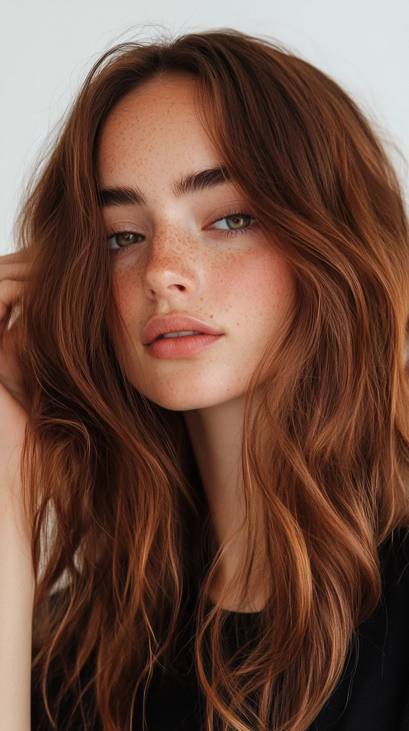 Effortlessly Chic: Loose Waves with a Sun-Kissed Finish