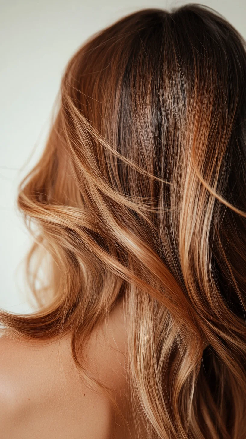 Effortlessly Chic: Luscious Layers with Sun-Kissed Highlights