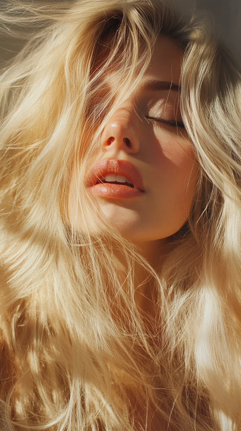 Effortlessly Chic: The Beachy Wave Hairstyle with Luscious Locks