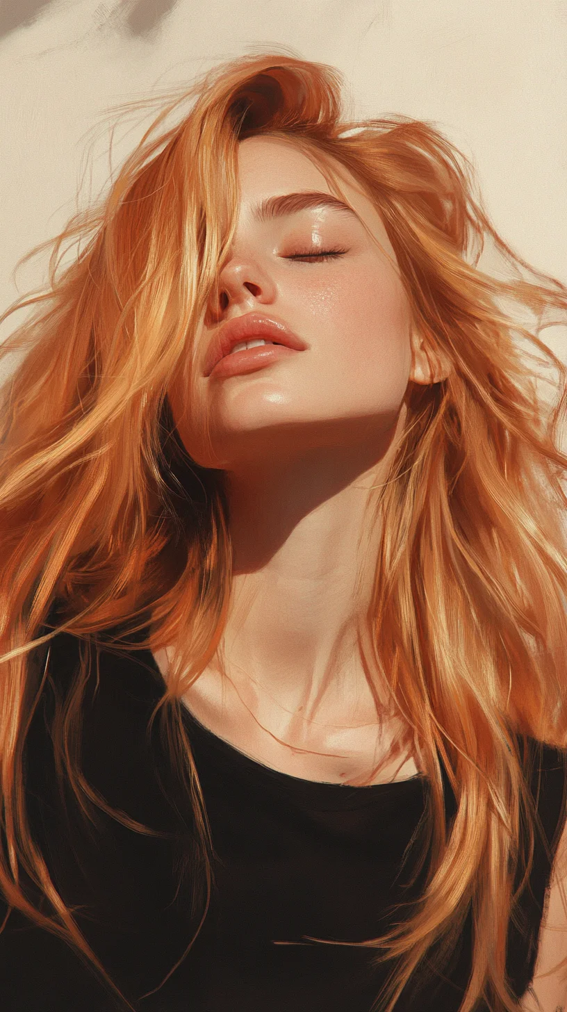 Effortlessly Chic: The Luscious Long Layers with Sun-Kissed Highlights