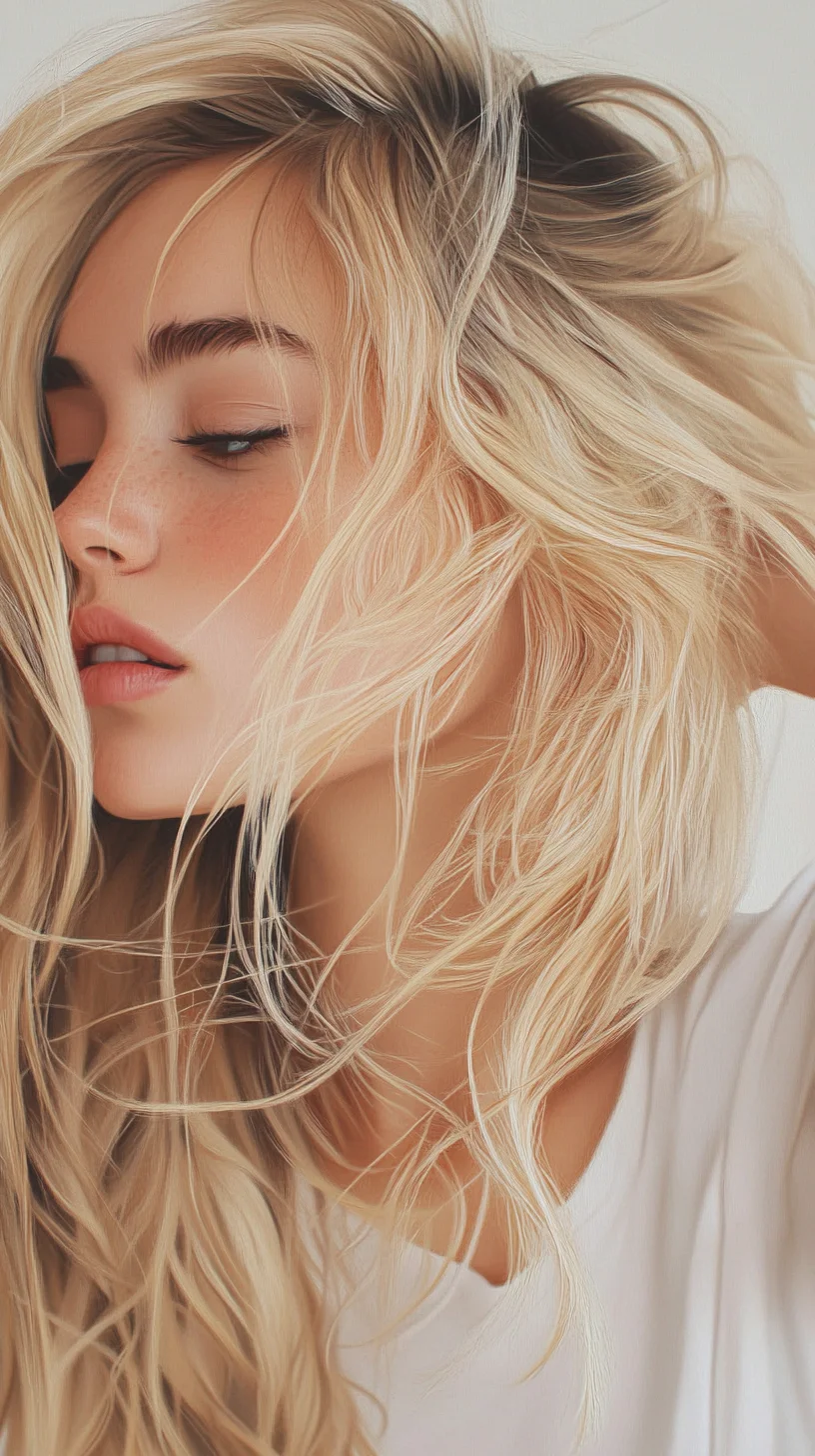 Effortlessly Chic: The Soft, Tousled Beach Waves for a Natural Look