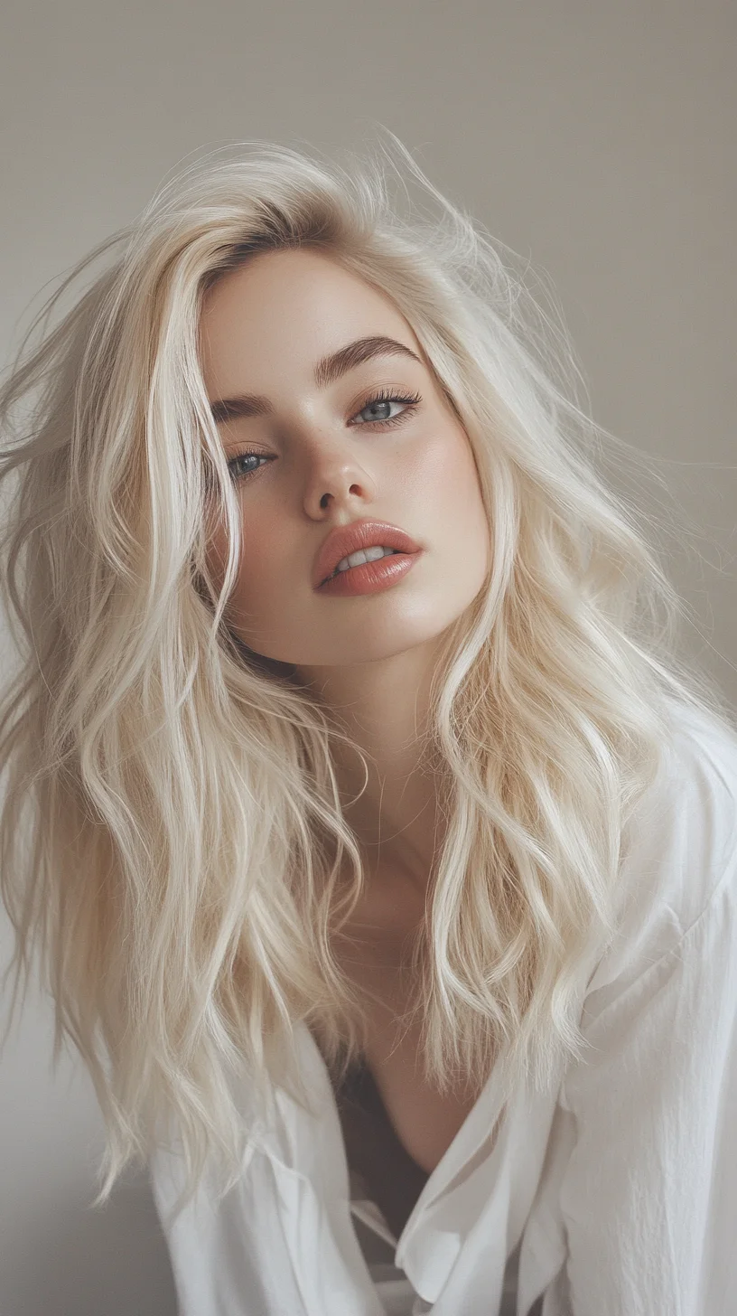 Effortlessly Chic: The Tousled Beach Waves for a Carefree Vibe