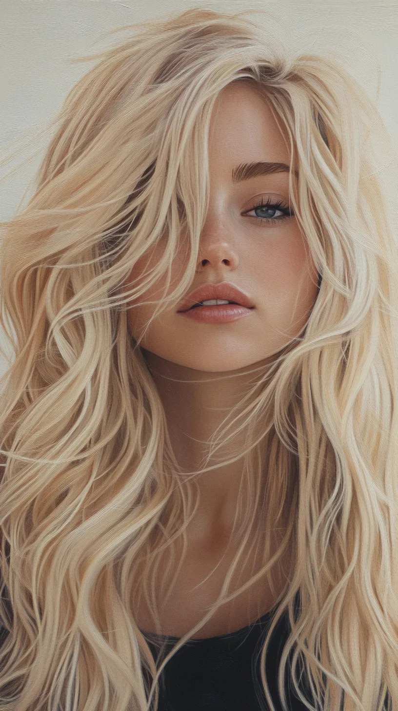 Effortlessly Chic: The Tousled Beach Waves for an Enviable Radiant Look