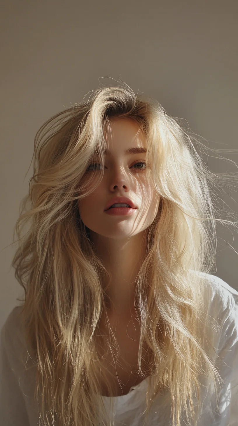 Effortlessly Chic: The Trendy Tousled Beach Waves Hairstyle