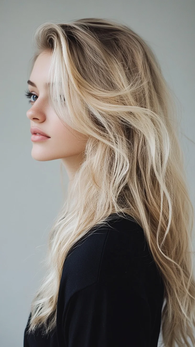 Effortlessly Glamorous Beachy Waves for a Carefree Look