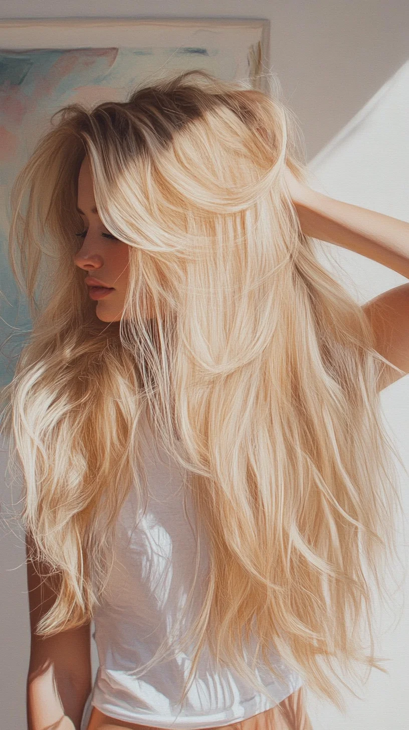 Effortlessly Glamorous: The Ultimate Long Beachy Waves Hairstyle