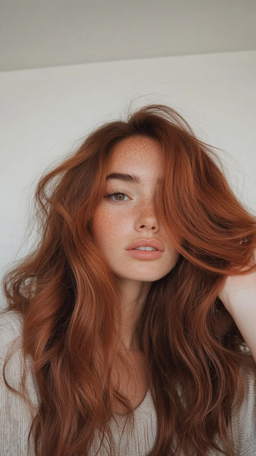 Effortlessly Glamorous Waves: The Bold, Fiery Look You’ll Love