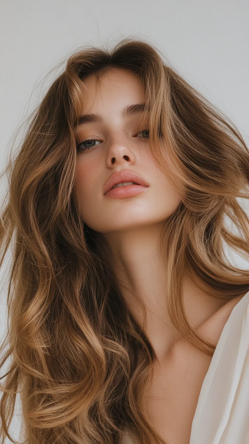 Effortlessly Glamorous Waves: The Ultimate Beachy Hair Inspiration