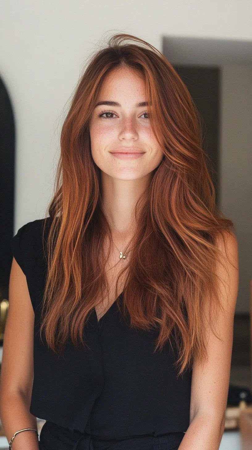 Effortlessly Luscious Layers: The Ultimate Soft, Sun-Kissed Hair Look