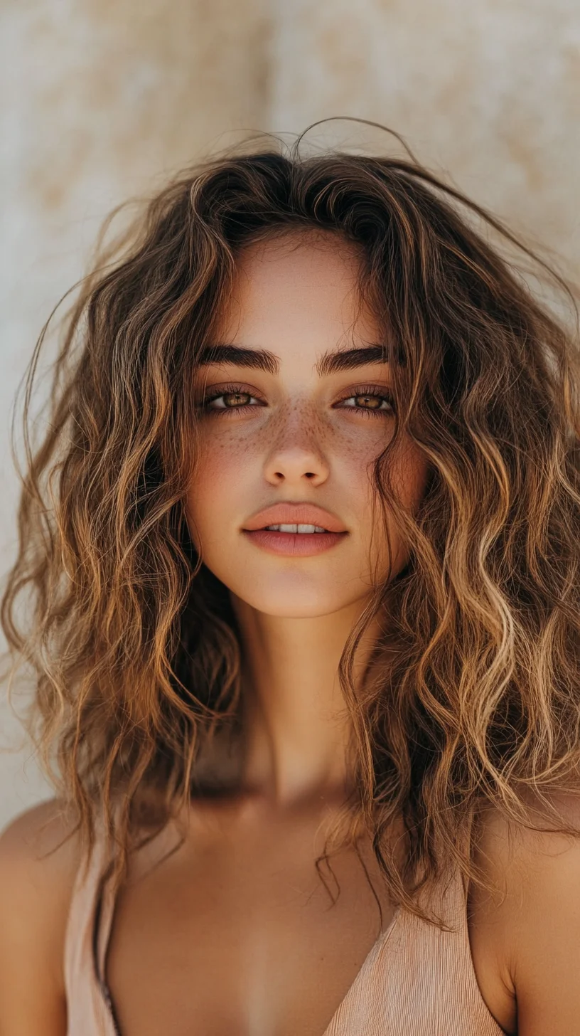 Effortlessly Luscious Waves: The Ultimate Beachy Hair Vibe