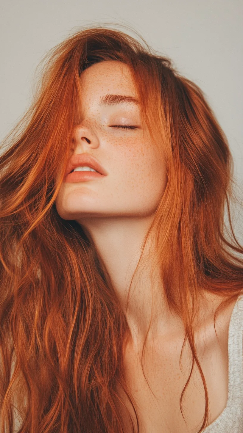 Effortlessly Tousled Waves: The Perfect Blend of Relaxed and Chic