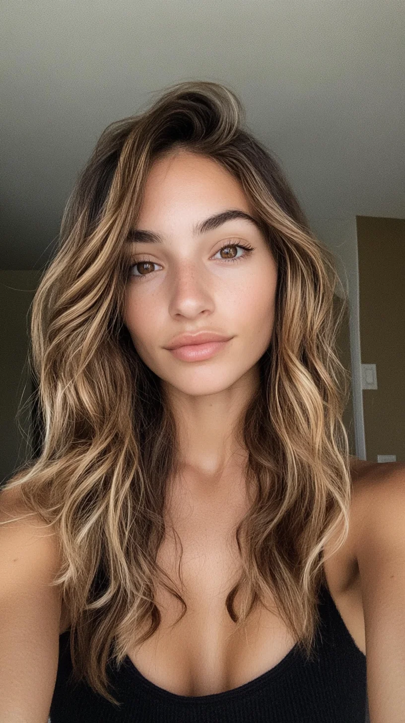 Effortlessly Wavy Locks: The Perfect Casual Chic Hairstyle