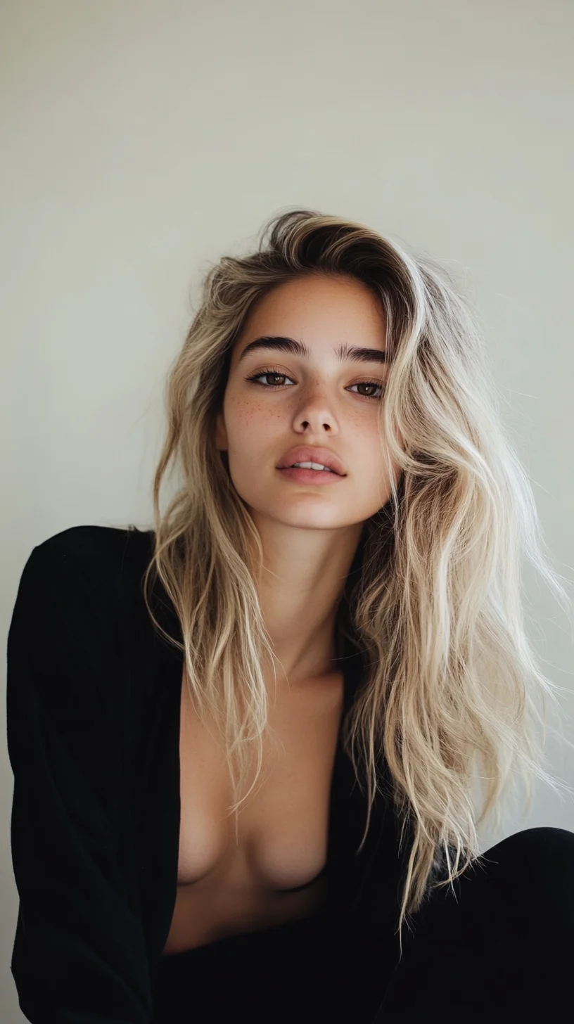 Effortlessly Wavy: The Perfect Beachy Hair for a Carefree Vibe