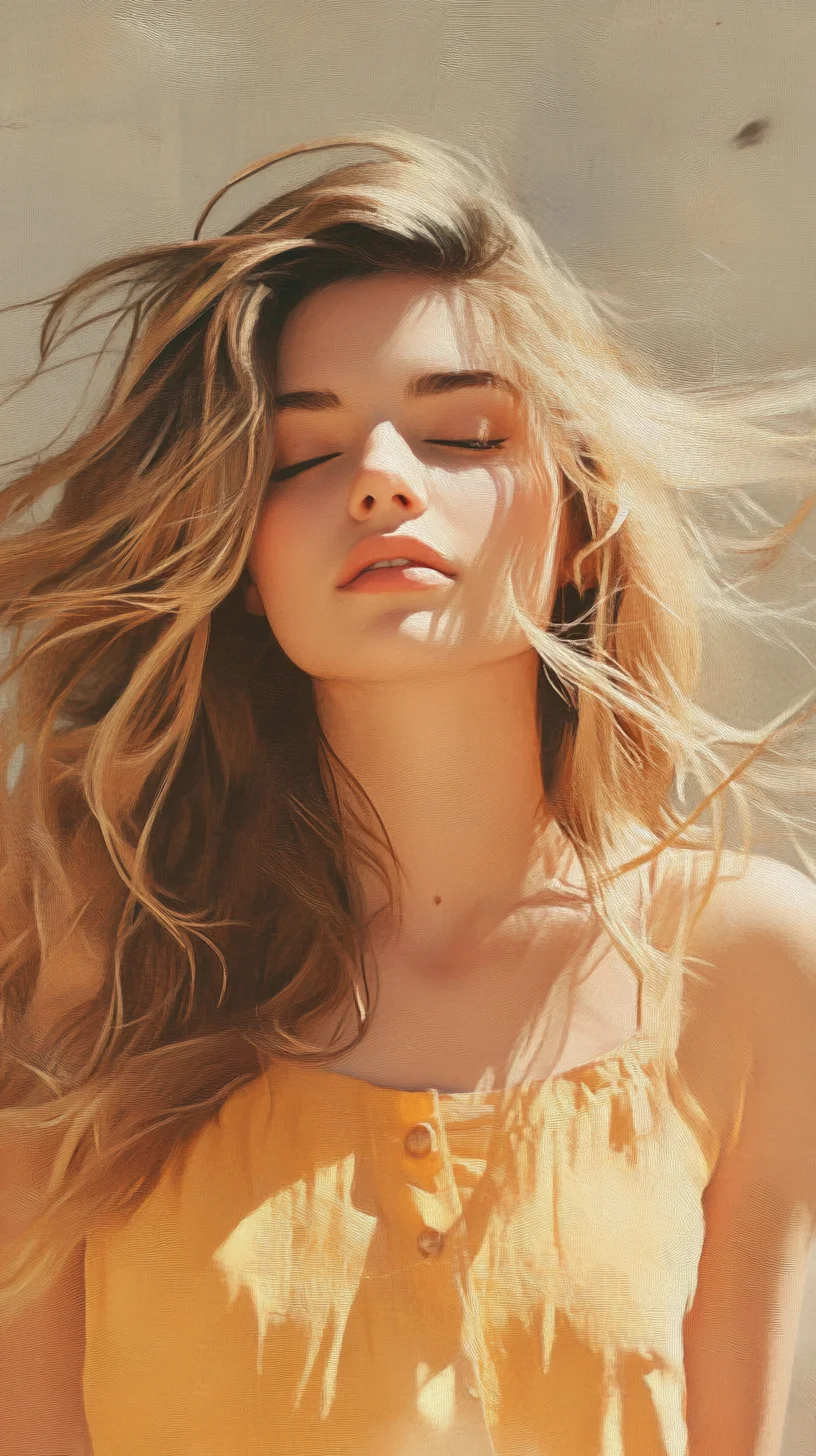 Embrace Effortless Glam: The Radiant Beachy Wave Look