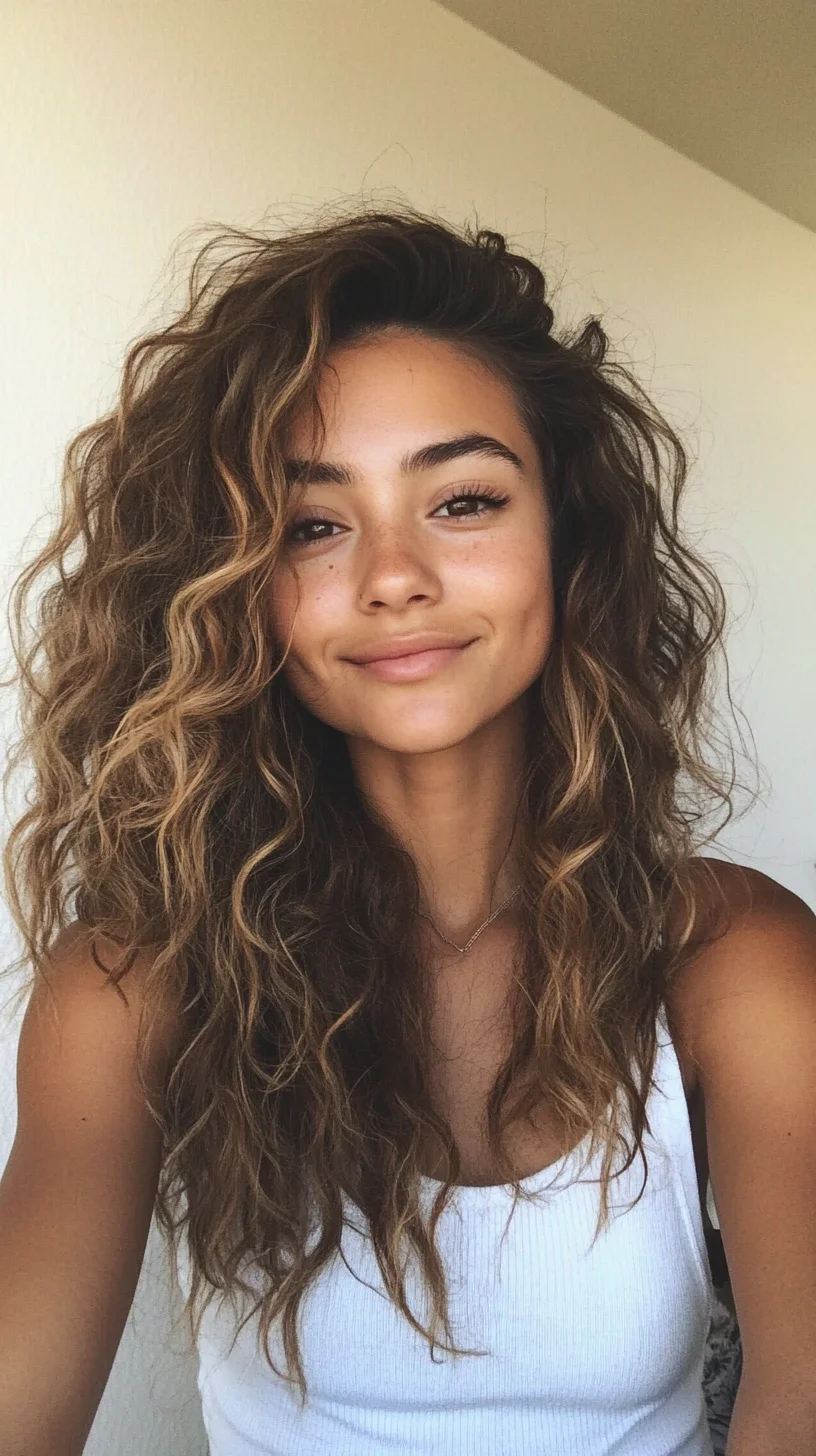 Embrace Your Waves: Effortlessly Chic Long Voluminous Curls